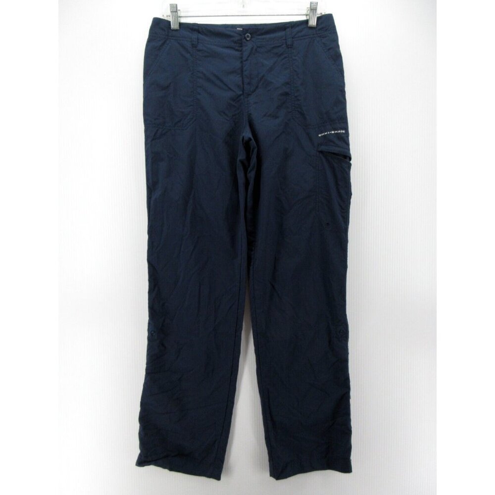Columbia Pants 8 PFG Omni-Shade Cargo Fishing Hiking Outdoor Nylon